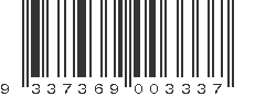 EAN 9337369003337