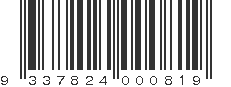 EAN 9337824000819