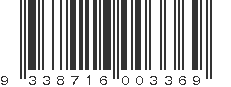 EAN 9338716003369