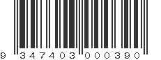 EAN 9347403000390