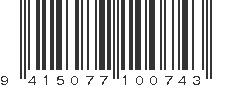 EAN 9415077100743