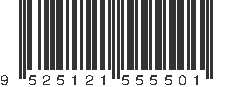 EAN 9525121555501