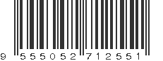EAN 9555052712551
