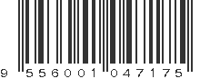 EAN 9556001047175