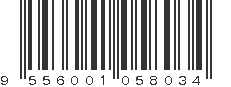 EAN 9556001058034