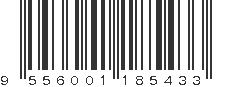 EAN 9556001185433