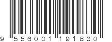 EAN 9556001191830