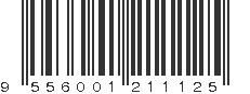 EAN 9556001211125