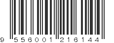 EAN 9556001216144