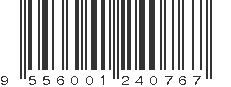 EAN 9556001240767