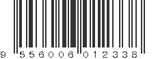 EAN 9556006012338