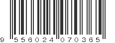 EAN 9556024070365