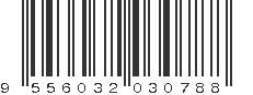 EAN 9556032030788