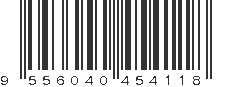EAN 9556040454118