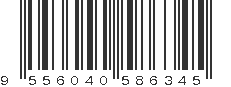 EAN 9556040586345