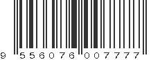 EAN 9556076007777