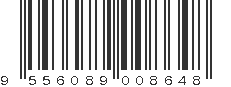 EAN 9556089008648
