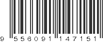 EAN 9556091147151