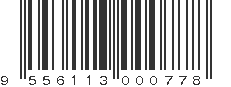 EAN 9556113000778