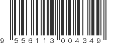 EAN 9556113004349