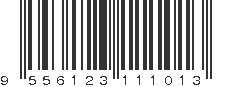 EAN 9556123111013