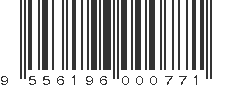 EAN 9556196000771