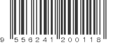 EAN 9556241200118