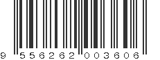 EAN 9556262003606