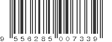 EAN 9556285007339