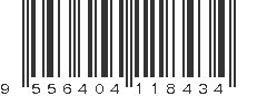 EAN 9556404118434
