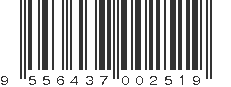 EAN 9556437002519