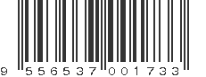 EAN 9556537001733
