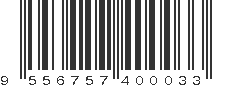 EAN 9556757400033