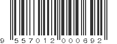 EAN 9557012000692