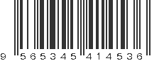 EAN 9565345414536