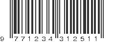 EAN 9771234312511