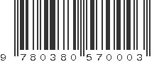 EAN 9780380570003