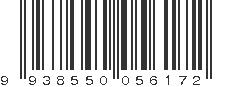 EAN 9938550056172